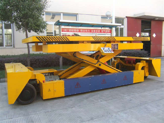 导轨行走升降机