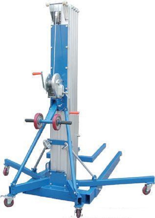 单柱铝合金升降机