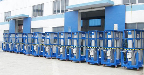 双柱铝合金升降平台