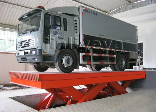 双体固定升降平台