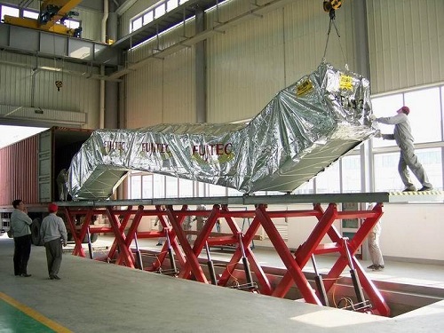 双体固定升降平台