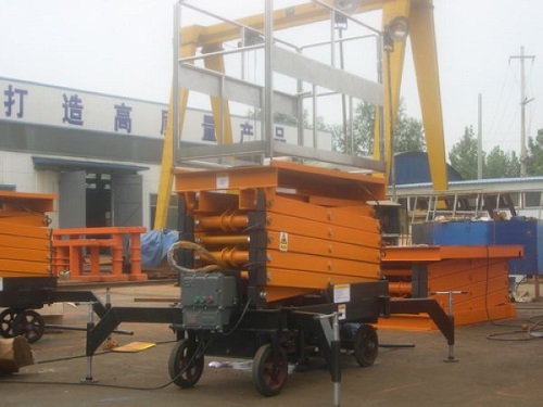 防爆移动升降机