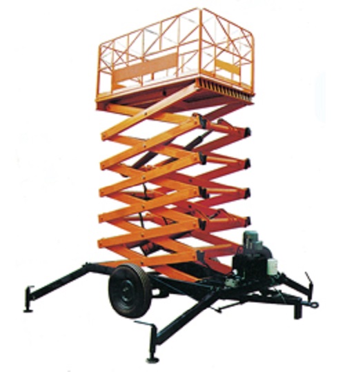 二轮移动升降机